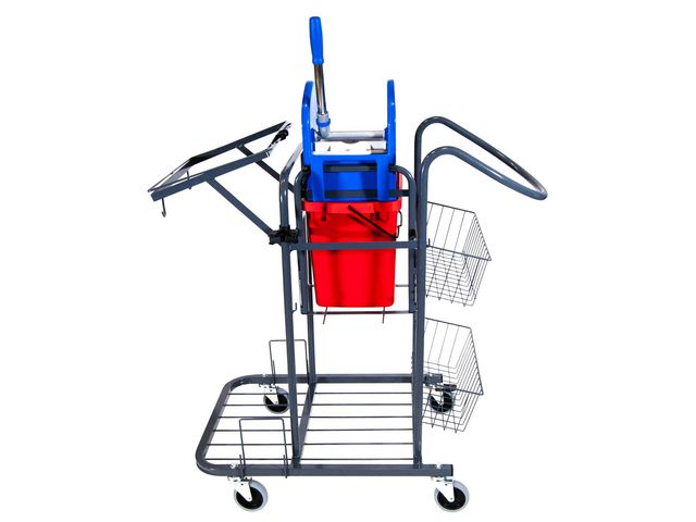 Städvagn Trio NORDEX m svabbpress