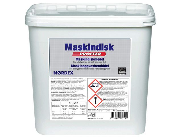 Maskindisk NORDEX Proffer 5kg
