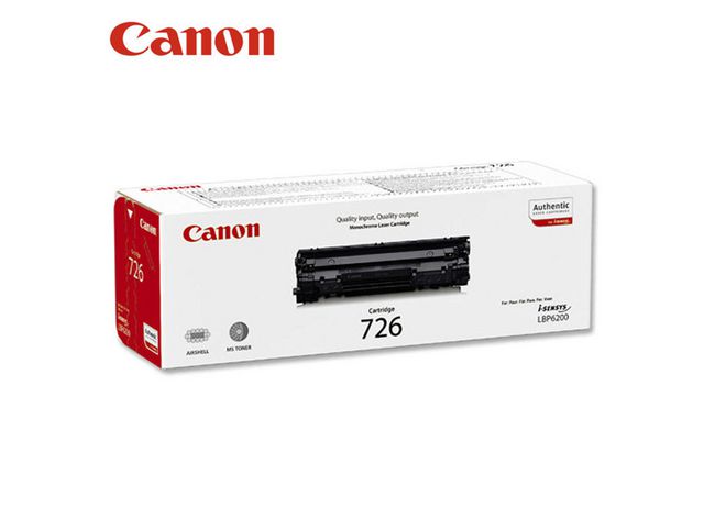Toner CANON 3483B002 CRG726 2,1K svart