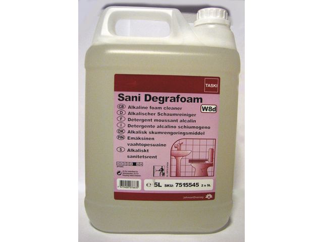 Sanitetsrent TASKI SaniDegrafoam 5L (2 pack)