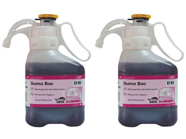 Rengöringsmedel SUMA Bac conc D10 1,4L (2 pack)