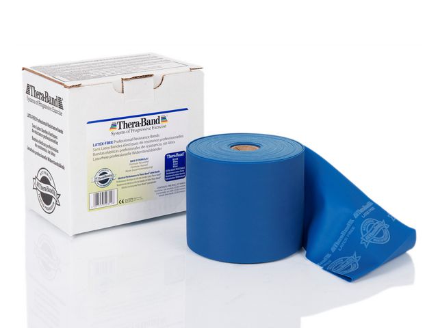 THERA-BAND Latexfri 22m blå