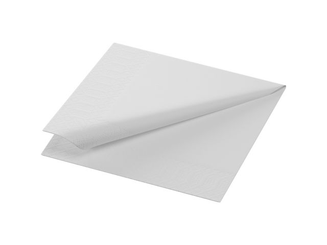 Servett 3-lags 24x24cm vit 250/fp