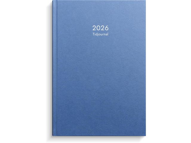 Tidjournal 2026 blå