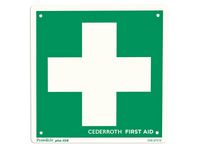 Första Hjälpen-skylt CEDERROTH