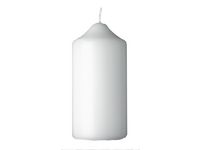 Blockljus DUNI 130x60mm vit