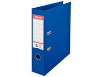 Pärm ESSELTE EU-hålning PP A4 75mm blå