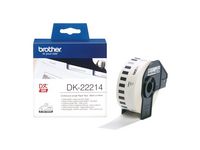 Etikett BROTHER DK22214 12mm x 30,48m