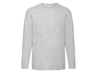 T-shirt Långärmad FRUIT gråmelange L