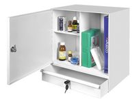 Medicinskåp MS1 med låda