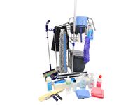 Städvagn MAX Greyline inkl tillbehör