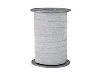 Glitterband silver 10mmx100m