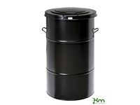 Avfallshantering tunna svart 115L