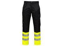 Chaufförsbyxa Projob 6507 sv/gul kl1 44