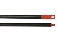 Skaft MAX kantborste 140cm silver/röd