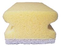 Rengöringssvamp med grepp 7,5x15cm vit