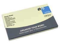 Notes INFO NOTES 75x125mm gul