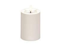 Blockljus KONSTSMIDE LED timer vit 10cm