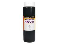 Akrylfärg 500 ml svart