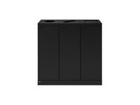 Avfallshantering BICA 3x65L hjul svart