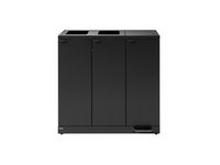 Avfallshantering BICA 3x65L pedal grå