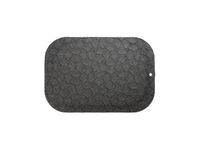 Arbetsplatsmatta STANDUP 53x77cm svart