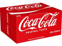 Dryck COCA-COLA 33cl burk