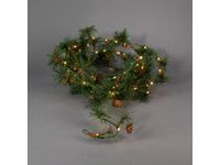 Ljusslinga girlang 60 LED 5,9m utomhus