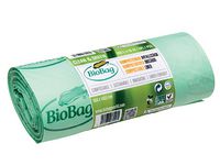 Insatspåse BIOBAG 50L 17my grön 32/rl