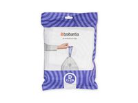 Insatspåse D BRABANTIA 15-20L vit 40/fp