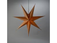 Pappersstjärna 60 cm natur