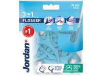 Tandtråd JORDAN 3-in-1 Flosser 36/fp (6 pack)