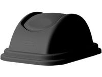 Vipplock till papperskorg 27L svart