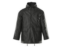 Regnjacka svart vind- vattentät 2XL