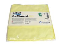 Microfiberduk ACTIVA ECO 32x32cm gul (10 pack)