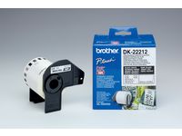 Etikett BROTHER DK22212 62mmx15,24m