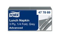 Servett TORK Lunch 3-lags grå 150/fp