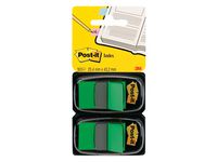 Index POST-IT 25,4x43,2mm grön 100/fp (6 pack)