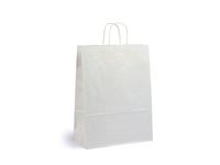 Bärkasse medium vit 150/fp