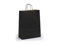 Bärkasse medium svart 150/fp