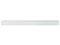 Linjal 20 cm cm/mm-gradering plast 10/fp