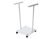 Säckvagn enkel 125L vit