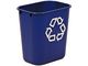 Papperskorg 13L blå