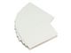 Plastkort ZEBRA PVC White Cards 500/fp